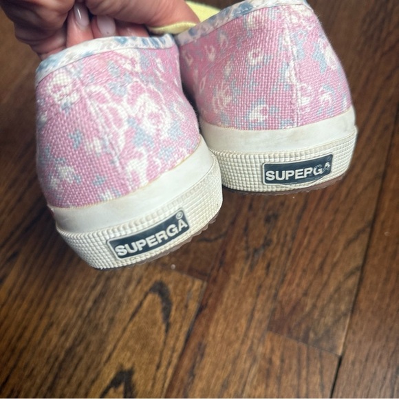 Love Shack Fancy By Superga Floral sneakers In excellent Condition size 10 - Picture 6 of 9